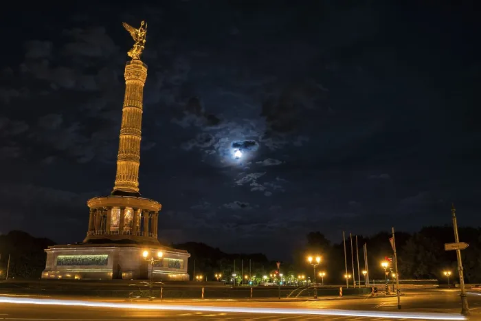 Gerahmter Druck : Siegessäule in Berlin Gerahmter Druck : Siegessäule in Berlin