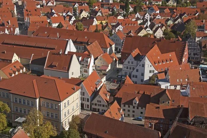 Gerahmter Druck : Blick von der 89,5 m hohen Turm. Gerahmter Druck : Blick von der 89,5 m hohen Turm.