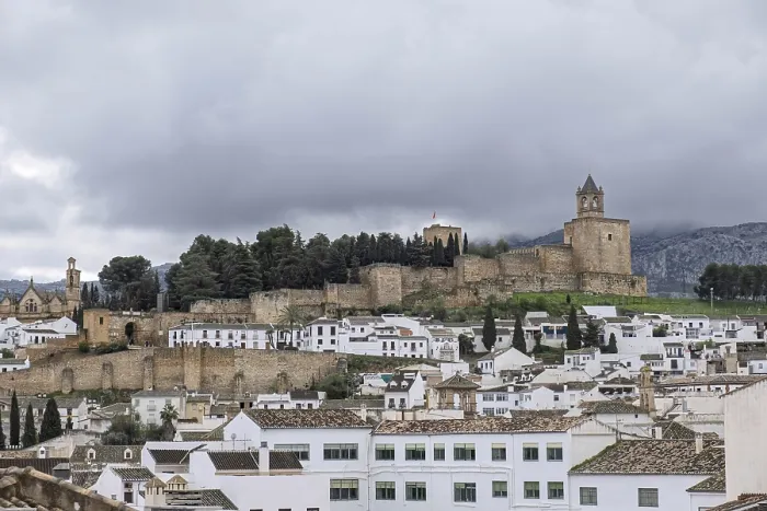 Gerahmter Druck : Alcazaba von Antequera Gerahmter Druck : Alcazaba von Antequera