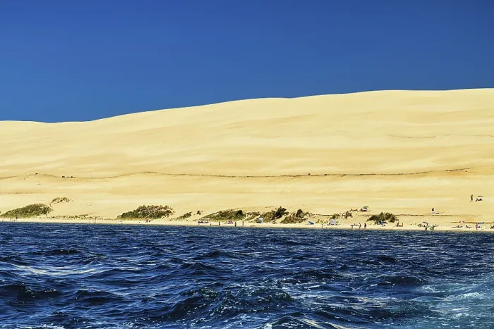 Gerahmter Druck : Blick vom Atlantik auf Dune. Gerahmter Druck : Blick vom Atlantik auf Dune.