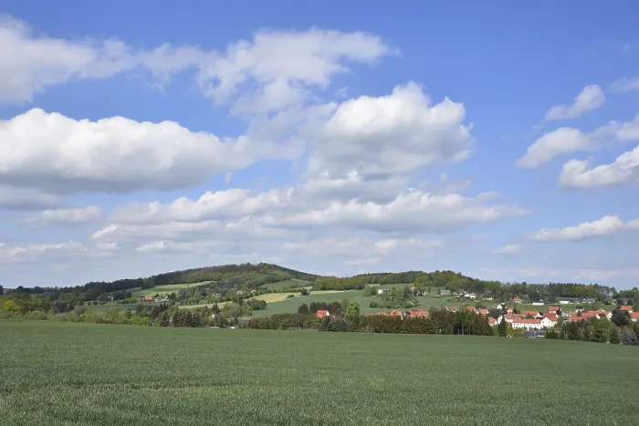 Gerahmter Druck : Blick auf den Bieleboh in Oberlausitz. Gerahmter Druck : Blick auf den Bieleboh in Oberlausitz.