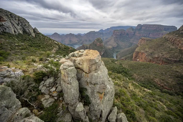 Gerahmter Druck : Blick auf den Blyde River Canyon, Oberer Aussichtspunkt. Gerahmter Druck : Blick auf den Blyde River Canyon, Oberer Aussichtspunkt.