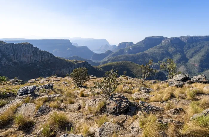 Gerahmter Druck : Blick in den Blyde River Canyon, Lowveld Viewpoint Gerahmter Druck : Blick in den Blyde River Canyon, Lowveld Viewpoint