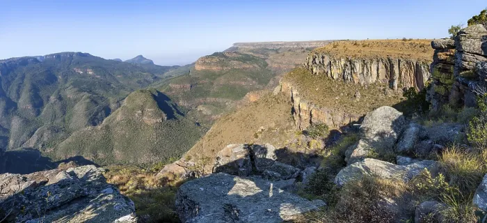 Gerahmter Druck : Blick in den Blyde River Canyon, Lowveld Aussichtspunkt Gerahmter Druck : Blick in den Blyde River Canyon, Lowveld Aussichtspunkt