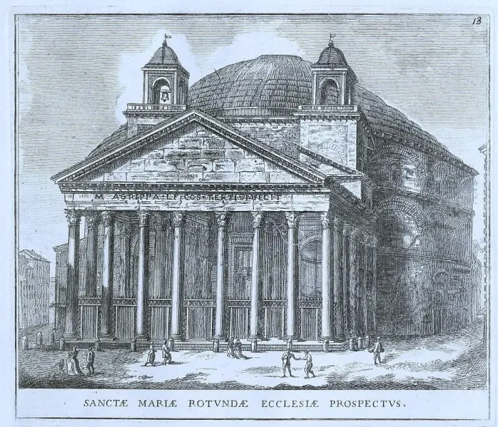 Gerahmter Druck : Blick auf die Kirche von San Eusebio Gerahmter Druck : Blick auf die Kirche von San Eusebio