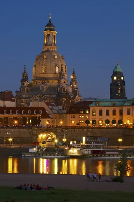 Gerahmter Druck : Ansicht der Stadt Dresden Gerahmter Druck : Ansicht der Stadt Dresden