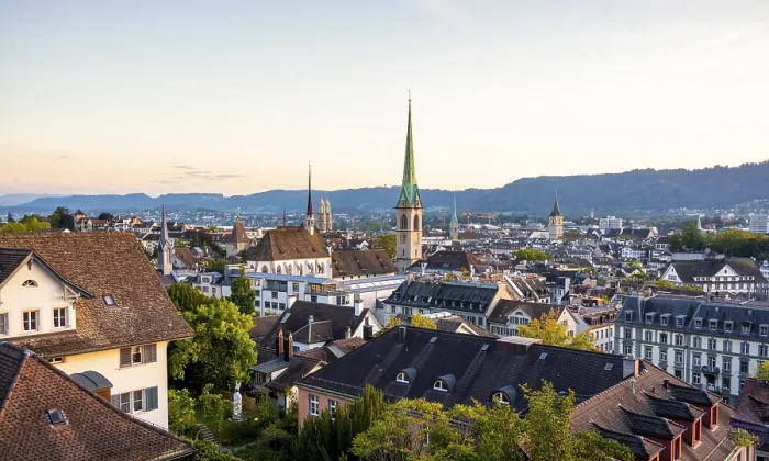 Gerahmter Druck : Ansicht der Stadt, Predigerkirche Gerahmter Druck : Ansicht der Stadt, Predigerkirche