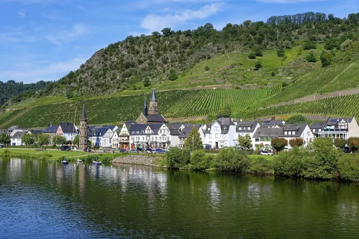 Gerahmter Druck : Blick über Cochem und die Mosel. Gerahmter Druck : Blick über Cochem und die Mosel.