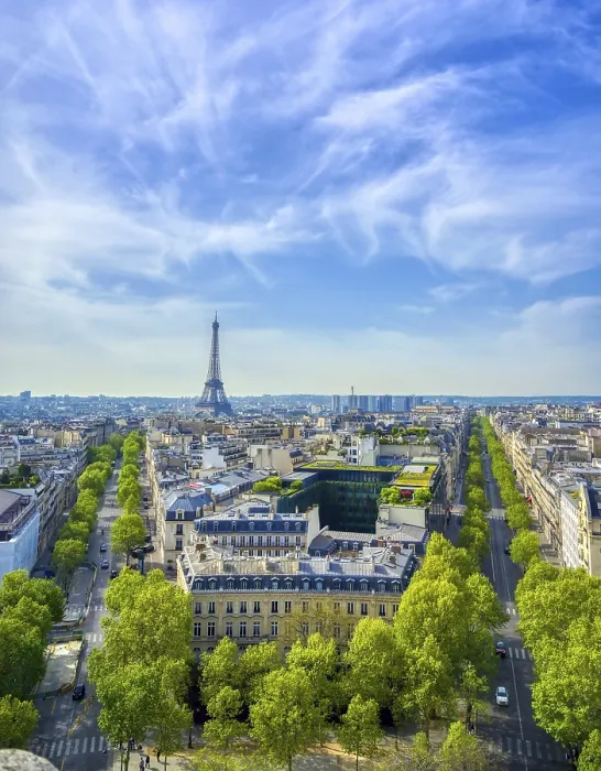 Gerahmter Druck : Ein Blick auf die Eiffelturm und Paris. Gerahmter Druck : Ein Blick auf die Eiffelturm und Paris.