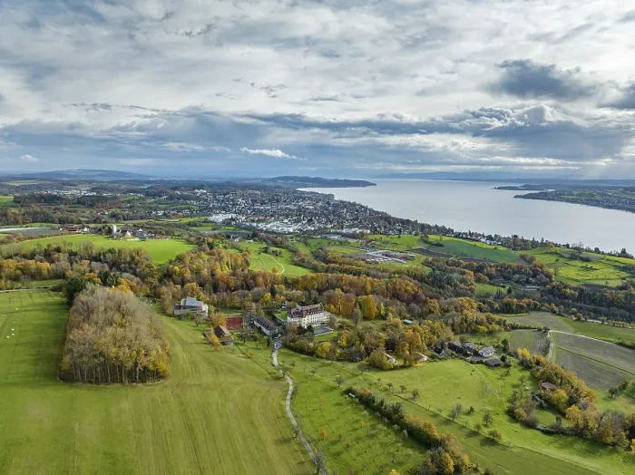 Gerahmter Druck : Blick auf den Bodensee, Überlinger See. Gerahmter Druck : Blick auf den Bodensee, Überlinger See.
