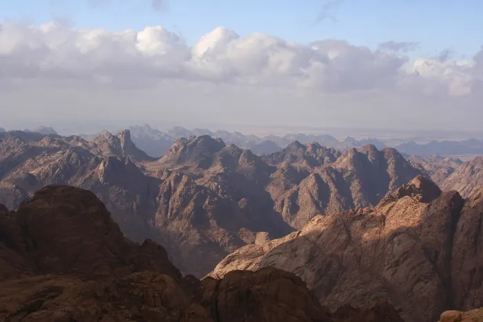 Gerahmter Druck : Blick von Moses Berg, 2285m. Gerahmter Druck : Blick von Moses Berg, 2285m.