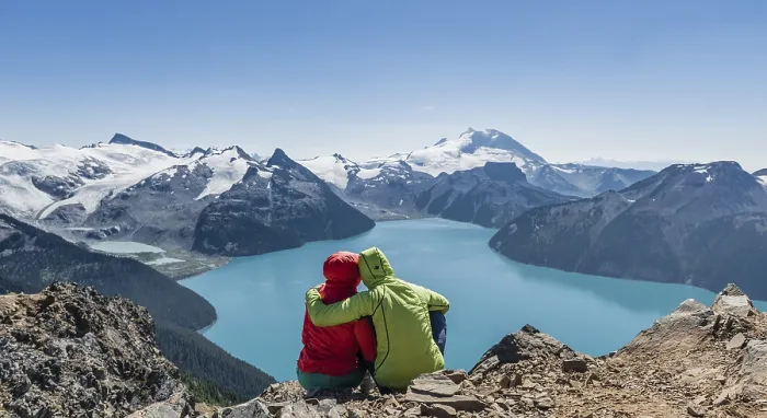 Gerahmter Druck : Blick vom Panorama Ridge Trail. Gerahmter Druck : Blick vom Panorama Ridge Trail.