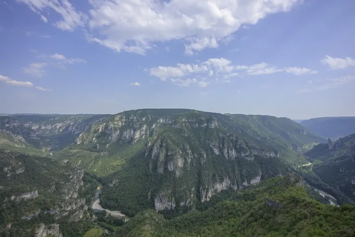 Gerahmter Druck : Blick von Point Sublime in die Tarn-Schlucht Gerahmter Druck : Blick von Point Sublime in die Tarn-Schlucht