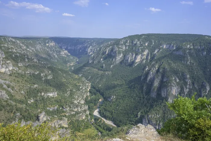Gerahmter Druck : Blick von Point Sublime in die Tarn-Schlucht Gerahmter Druck : Blick von Point Sublime in die Tarn-Schlucht