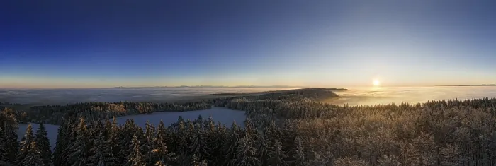 Gerahmter Druck : Blick über die Randenberge Gerahmter Druck : Blick über die Randenberge