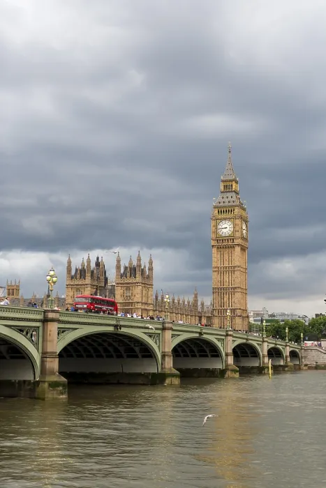 Gerahmter Druck : Blick über den Fluss Themse, Westminster Bridge. Gerahmter Druck : Blick über den Fluss Themse, Westminster Bridge.