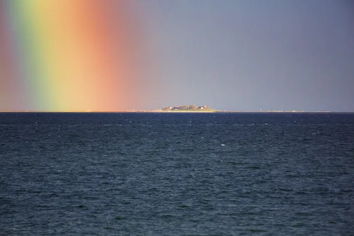 Gerahmter Druck : Blick aufs Meer am Abend. Gerahmter Druck : Blick aufs Meer am Abend.
