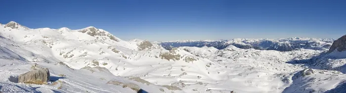 Gerahmter Druck : Die Aussicht von Simony Cabin, Mts.