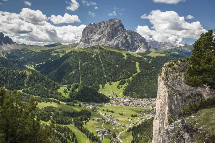 Gerahmter Druck : Blick vom Stevia-Massiv, Puez-Gruppe. Gerahmter Druck : Blick vom Stevia-Massiv, Puez-Gruppe.