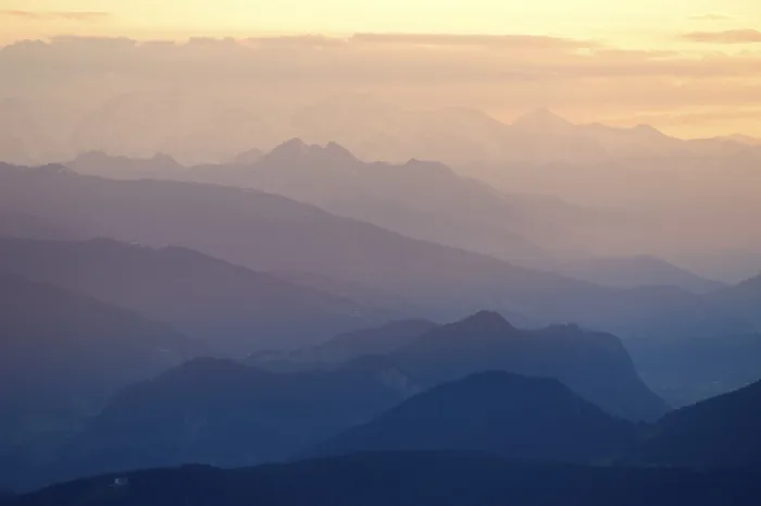 Gerahmter Druck : Blick vom Stoderzinken, Steiermark, Österreich. Gerahmter Druck : Blick vom Stoderzinken, Steiermark, Österreich.