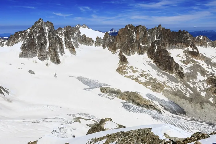 Gerahmter Druck : Blick vom Gipfel des Mt Grand Lui. Gerahmter Druck : Blick vom Gipfel des Mt Grand Lui.