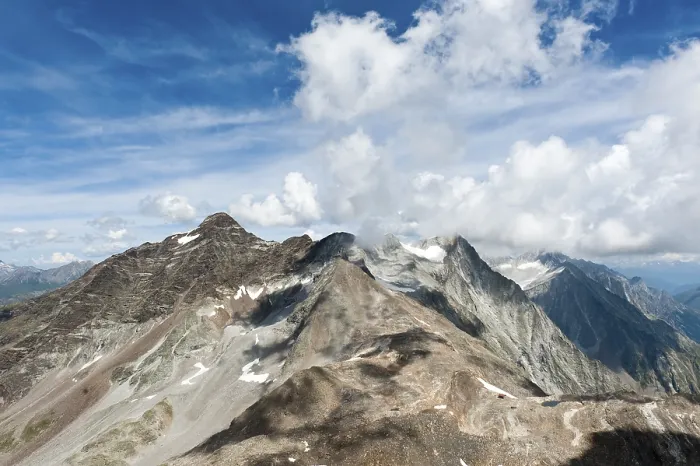 Gerahmter Druck : Blick auf den Gipfel der Schneebiger Nock Gerahmter Druck : Blick auf den Gipfel der Schneebiger Nock