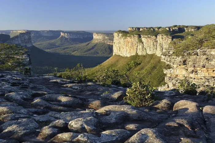 Gerahmter Druck : Blick von dem Tafelberg Pai Inacio Gerahmter Druck : Blick von dem Tafelberg Pai Inacio