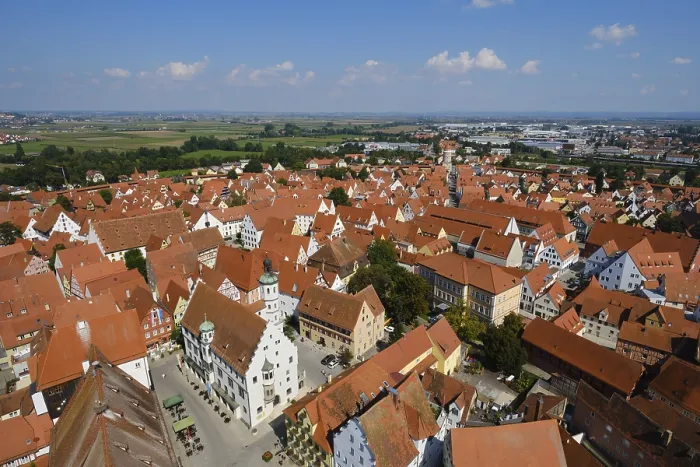 Gerahmter Druck : Blick vom Turm Daniel von St. Gerahmter Druck : Blick vom Turm Daniel von St.