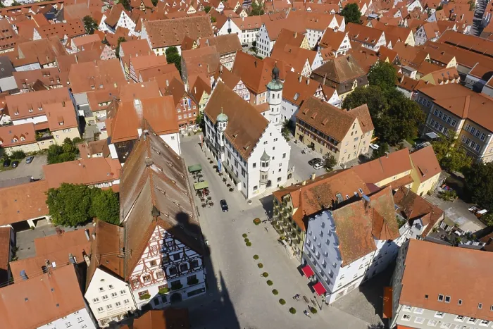 Gerahmter Druck : Blick vom Turm Daniel von St. Gerahmter Druck : Blick vom Turm Daniel von St.