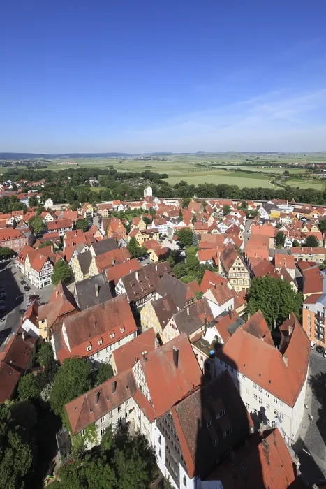 Gerahmter Druck : Blick vom Turm des Daniel oder St. Gerahmter Druck : Blick vom Turm des Daniel oder St.