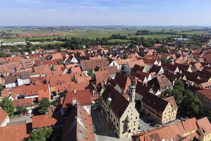 Gerahmter Druck : Blick vom Turm des Daniel oder St. Gerahmter Druck : Blick vom Turm des Daniel oder St.