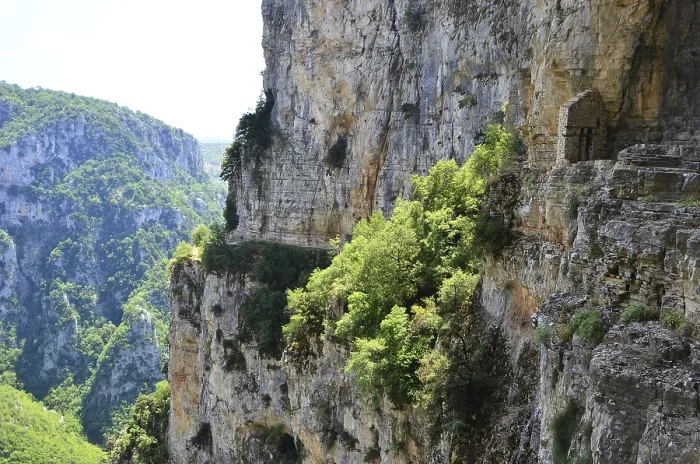 Gerahmter Druck : Vikos-Schlucht in Griechenland Gerahmter Druck : Vikos-Schlucht in Griechenland