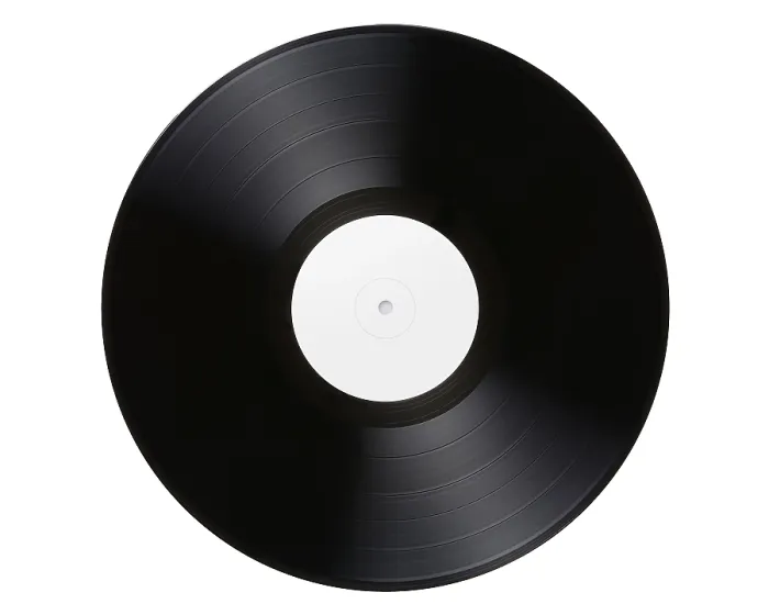 Gerahmter Druck : Schallplatte aus Vinyl Gerahmter Druck : Schallplatte aus Vinyl