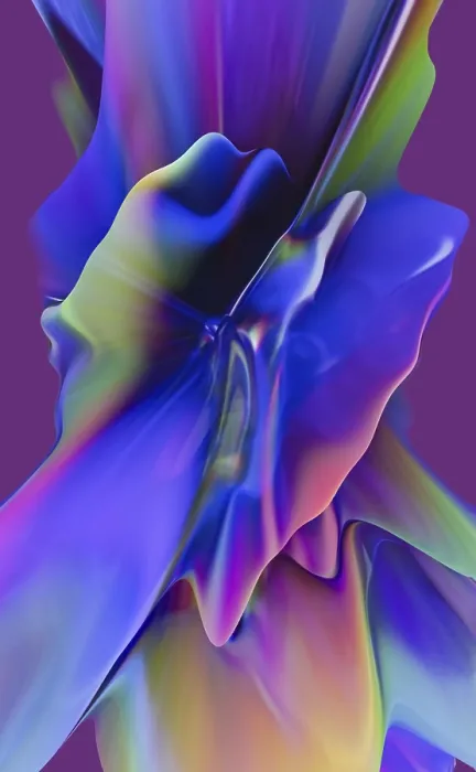 Gerahmter Druck : Ein visuell auffälliges 3D-Extrusionsdesign, das sich durch Farben lebendig zeigt. Gerahmter Druck : Ein visuell auffälliges 3D-Extrusionsdesign, das sich durch Farben lebendig zeigt.