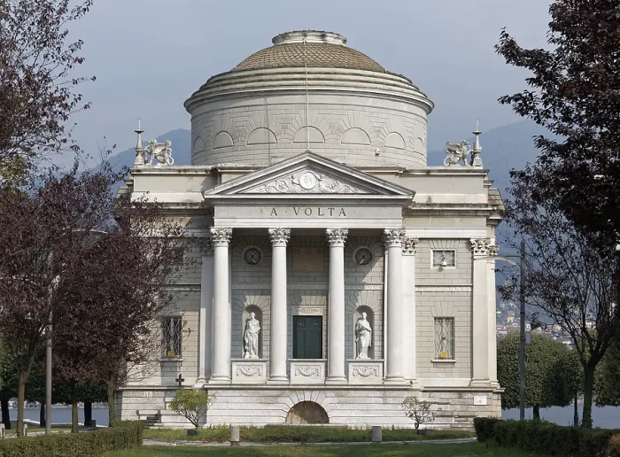 Gerahmter Druck : Museo Volta, Tempio Voltiano, Como Gerahmter Druck : Museo Volta, Tempio Voltiano, Como