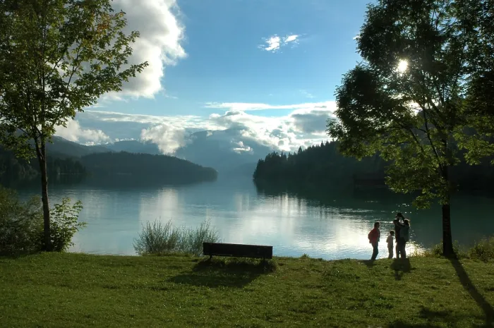 Gerahmter Druck : Walchensee, Oberbayern, Deutschland Gerahmter Druck : Walchensee, Oberbayern, Deutschland