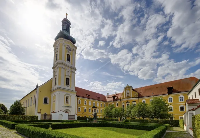 Gerahmter Druck : Kloster Walderbach, Bayerischer Wald Gerahmter Druck : Kloster Walderbach, Bayerischer Wald