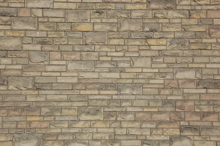 Gerahmter Druck : Mauer aus Ziegeln, sandsteinfarben, formatfüllend. Gerahmter Druck : Mauer aus Ziegeln, sandsteinfarben, formatfüllend.