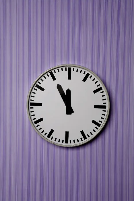 Gerahmter Druck : Uhr mit Zifferblatt Gerahmter Druck : Uhr mit Zifferblatt