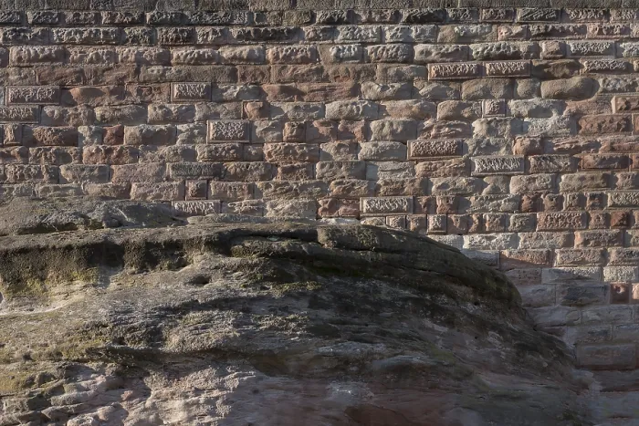 Gerahmter Druck : Bauwerk der Kaiserburg Gerahmter Druck : Bauwerk der Kaiserburg