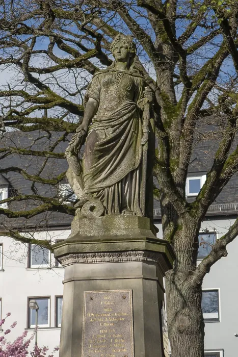 Gerahmter Druck : Denkmal für die Einigungskriege Gerahmter Druck : Denkmal für die Einigungskriege