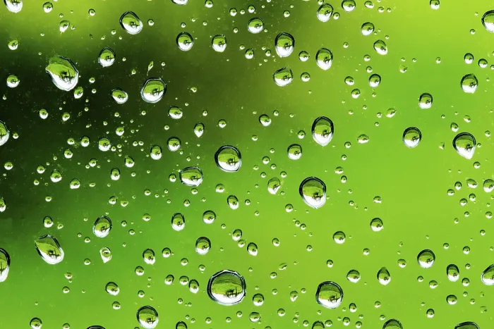 Gerahmter Druck : Wassertröpfchen im Detail als Hintergrund. Gerahmter Druck : Wassertröpfchen im Detail als Hintergrund.