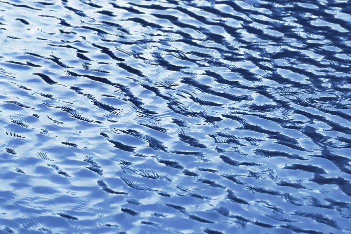 Gerahmter Druck : Wasserwellen-Textur. Gerahmter Druck : Wasserwellen-Textur.