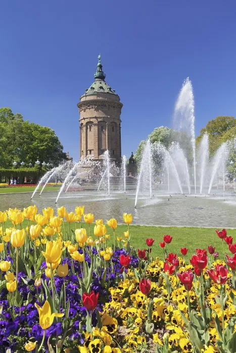 Gerahmter Druck : Wasserturm am Friedrichsplatz Gerahmter Druck : Wasserturm am Friedrichsplatz