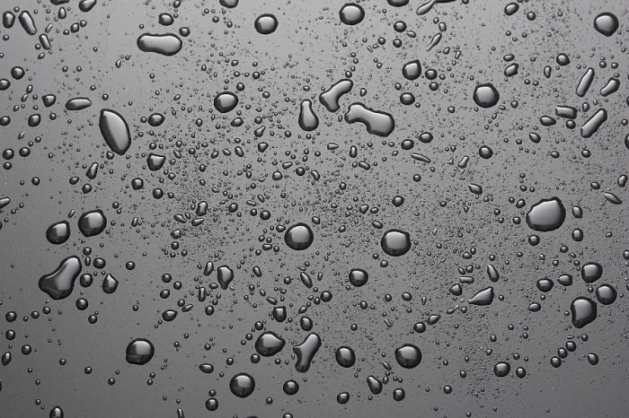 Gerahmter Druck : Waterdrops