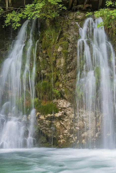 Gerahmter Druck : Wasserfall im Mendlingtal-Tal Gerahmter Druck : Wasserfall im Mendlingtal-Tal