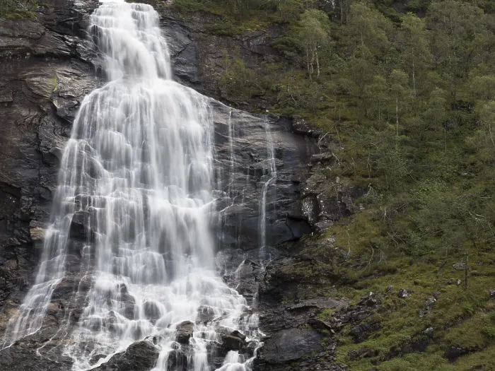 Gerahmter Druck : Wasserfall Norwegen Gerahmter Druck : Wasserfall Norwegen