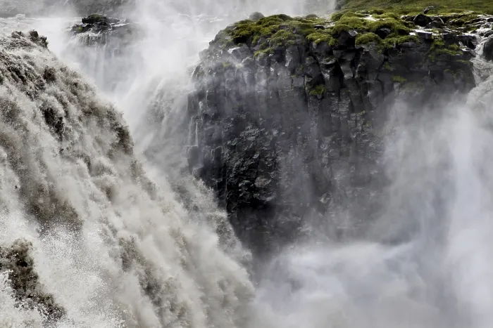 Gerahmter Druck : Wasserfall, Sprühwasser, Abbruchkante Gerahmter Druck : Wasserfall, Sprühwasser, Abbruchkante