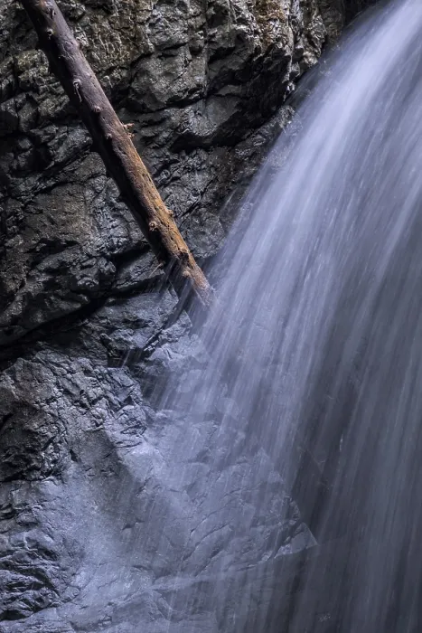 Gerahmter Druck : Wasserfall in der Vorderkaserklamm Gerahmter Druck : Wasserfall in der Vorderkaserklamm