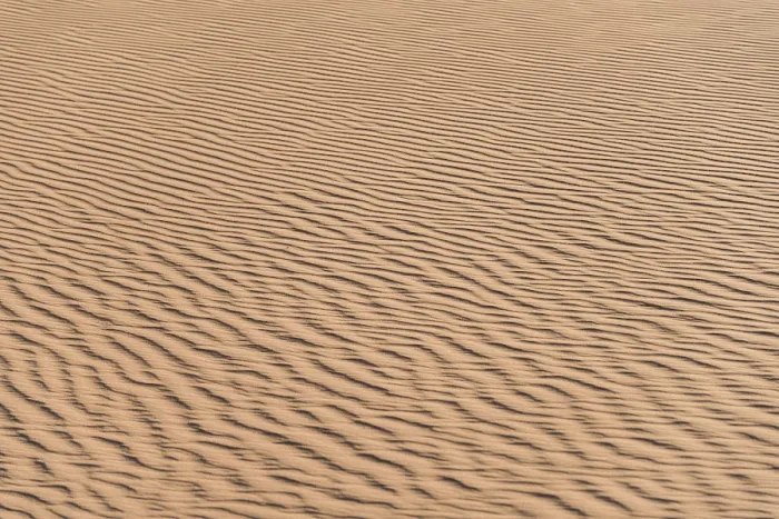 Gerahmter Druck : Wellenmuster im Sand, Sossusvlei. Gerahmter Druck : Wellenmuster im Sand, Sossusvlei.
